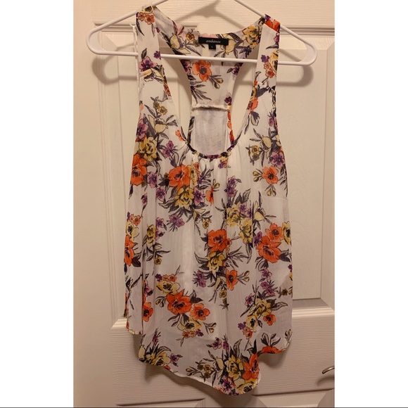 Ambiance Tops - Floral Flowy Blouse